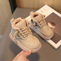 Clearance sale: men's, women's, and kids' casual cotton shoes - autumn/winter collection. includes british-style martin boots for children, lambswool-lined ankle boots for toddlers and young children, and trendy styles
