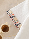 summer new arrival cross-border e-commerce striped textured children's knitted casual pants two-piece set for boys