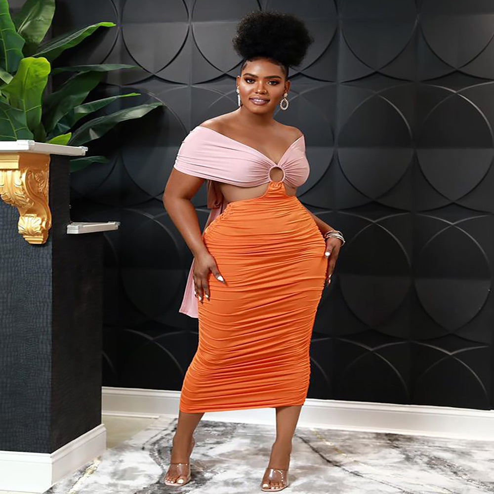 sourcing: european & american apparel -  hot seller: sexy off-the-shoulder, bandeau, tie-up, stretchy bodycon dress for nightclubs & parties