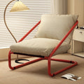 Influencer-approved single sofa chair - lazy balcony lounge chair - minimalist single seater - wabi-sabi style furniture - cotton living room