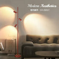 Led living room light and shadow floor lamp designer light luxury atmosphere popular sunset spotlight live broadcast room background bedside lamp