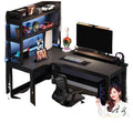 Fimas genuine corner computer desk desktop multifunctional double table corner table e-sports table study desk