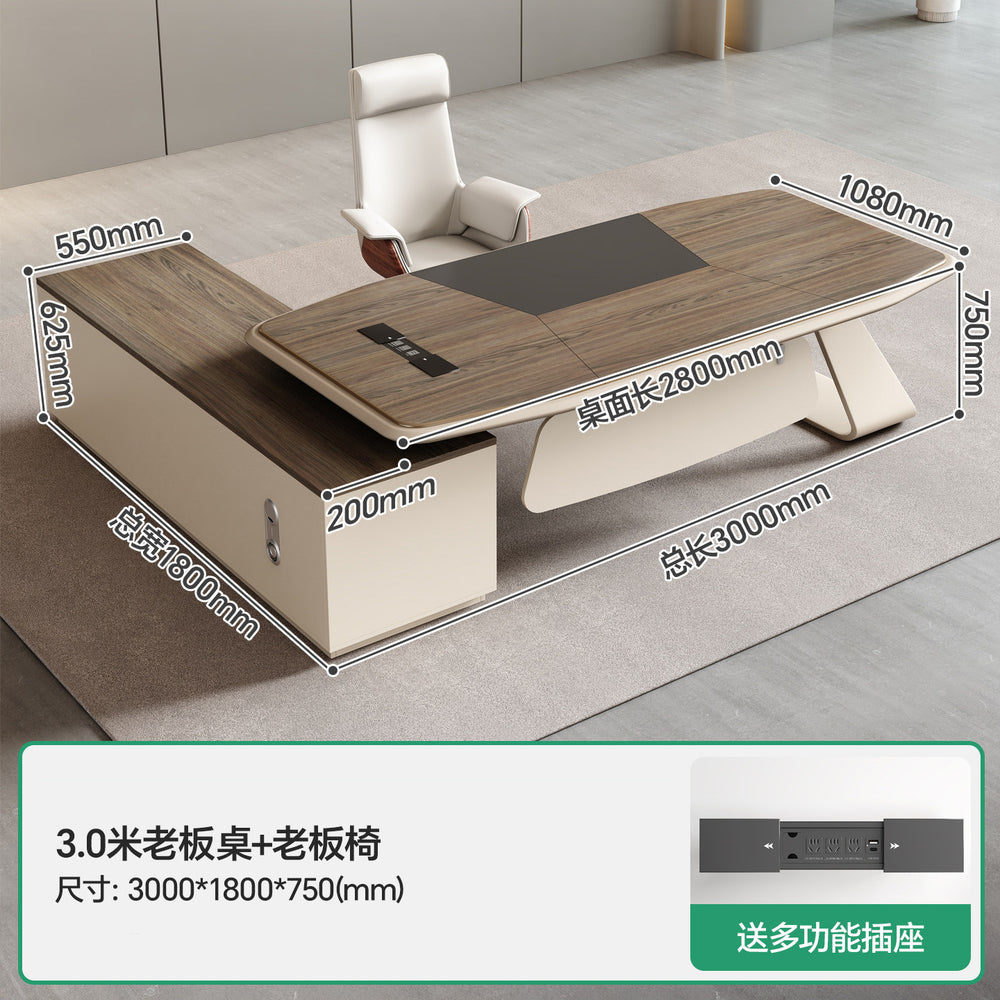 Saint li office desk boss desk casual modern executive desk office desk and chair combination manager desk president