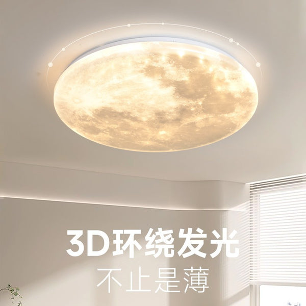 [Strict Selection] Moon Bedroom Light Modern Simple 2024 New LED Ceiling Light Creative Master Bedroom Lighting