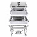 Manufacturer stainless steel dining stove detachable buffet stove grilled fish plate hotel restaurant food heating alcohol stove cross-border