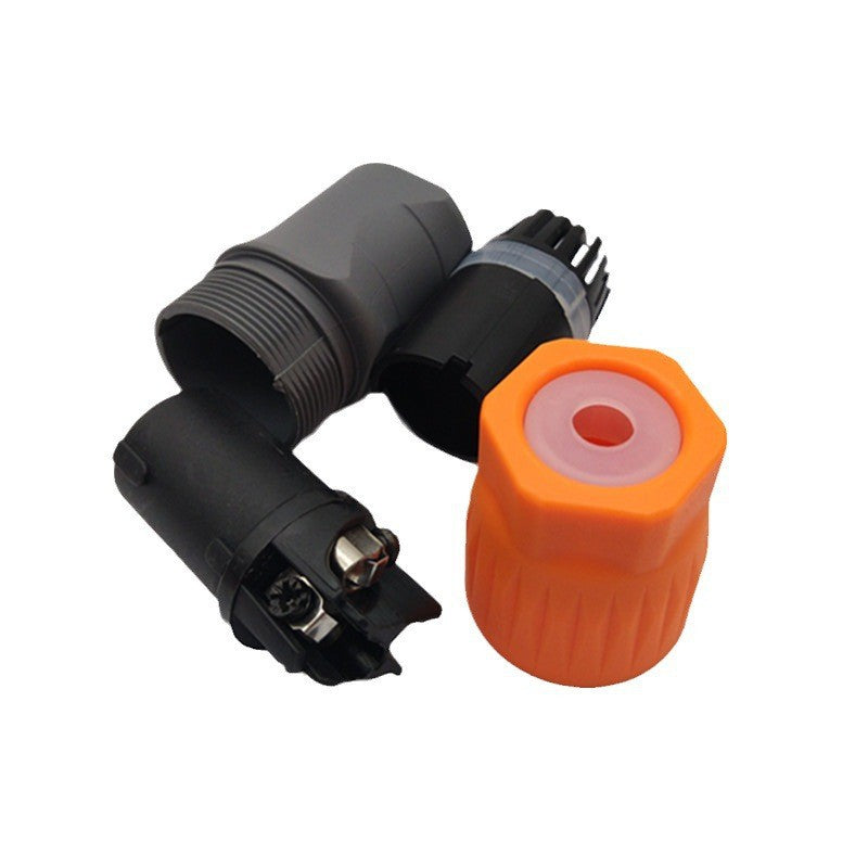 Ordinary waterproof audio four-core professional speaker plug, power amplifier, speaker cable, audio box cable, Canon connector, ohmic head.