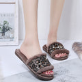 Slipper 2024 winter export fashion rhinestone pattern flat cotton slippers for women - perfect for cross-border e-commerce and us/european markets