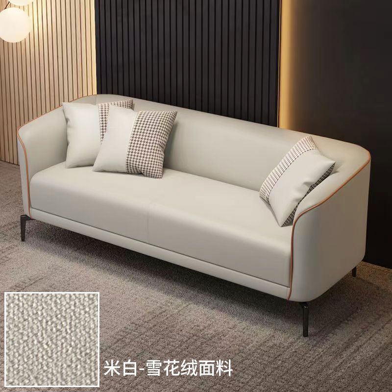 Sofa small apartment rental house living room simple modern apartment popular double slot three slot technology cloth small sofa