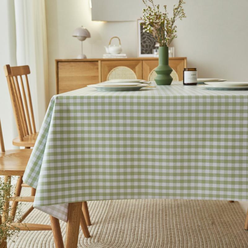 Waterproof and oil-proof pvc tablecloth, easy to clean, heat-resistant, soft glass dining table mat, light luxury high-end coffee table pad, tabletop cloth