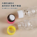hot seller: bear-shaped clear pp plastic bottles with lids - perfect for juice, drinks, sauces, and honey. airtight sealing