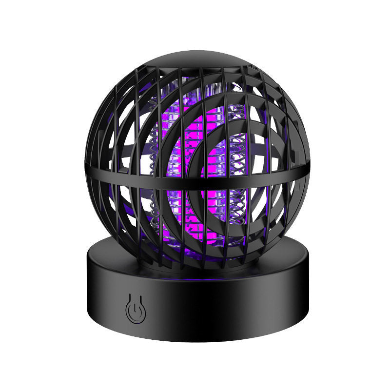 Outdoor bug zapper - effectively eliminates flying insects under lights. this non-toxic camping light attracts and eliminates small flying insects with its built-in light