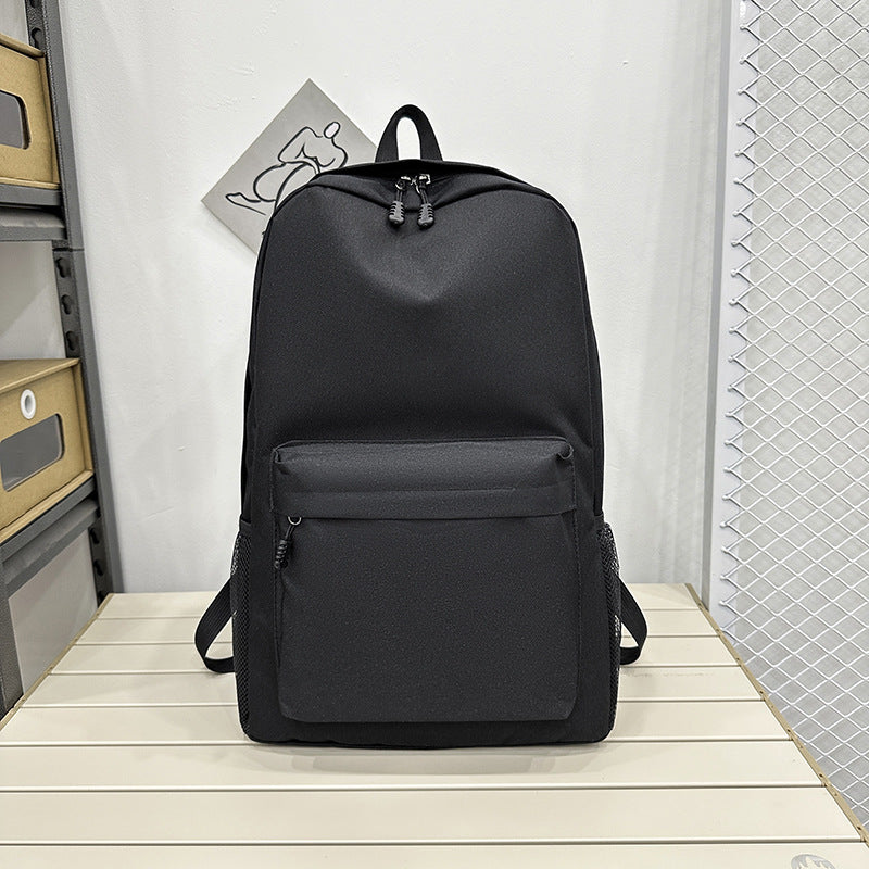 Outdoor travel backpack simple and versatile Korean version fashionable large-capacity office computer bag high school student schoolbag