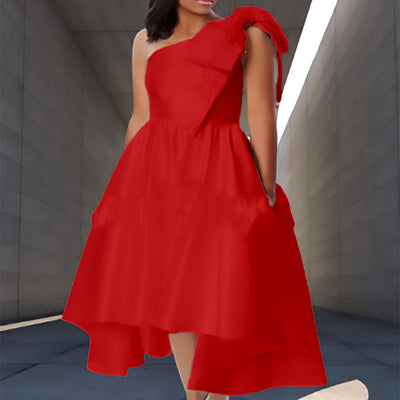 D132t african dress  summer women's  fashion solid color sleeveless cross-border foreign trade plus size evening gown