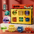 Kids educational science and education luban lock structure ball unlock ring rubik's cube intelligence primary school student kongming lock gift toy