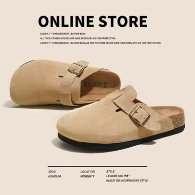 2025 new cute cartoon soft sole versatile closed-toe slippers women's fairy style outdoor wear cloud-like comfort sandals wholesale