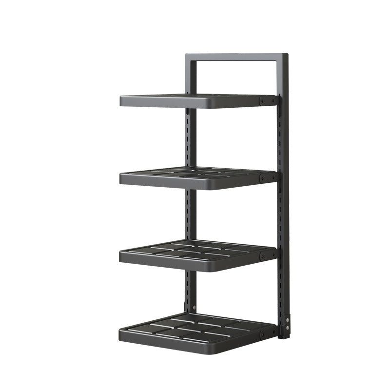 Kitchen storage rack for homemulti-layer pot storage rack multifunctional falling water sink cabinet layered pot rack