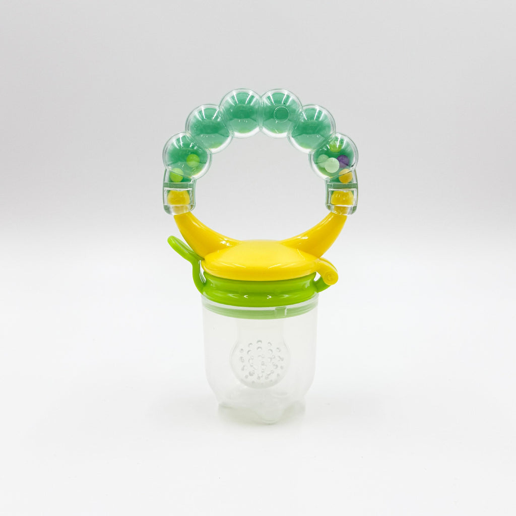 Bite Bite Le Baby Fruit Food Supplement with Sound Toy Fruit and Vegetable Le Silicone Mesh Bag Pacifier Maternal and Infant Products
