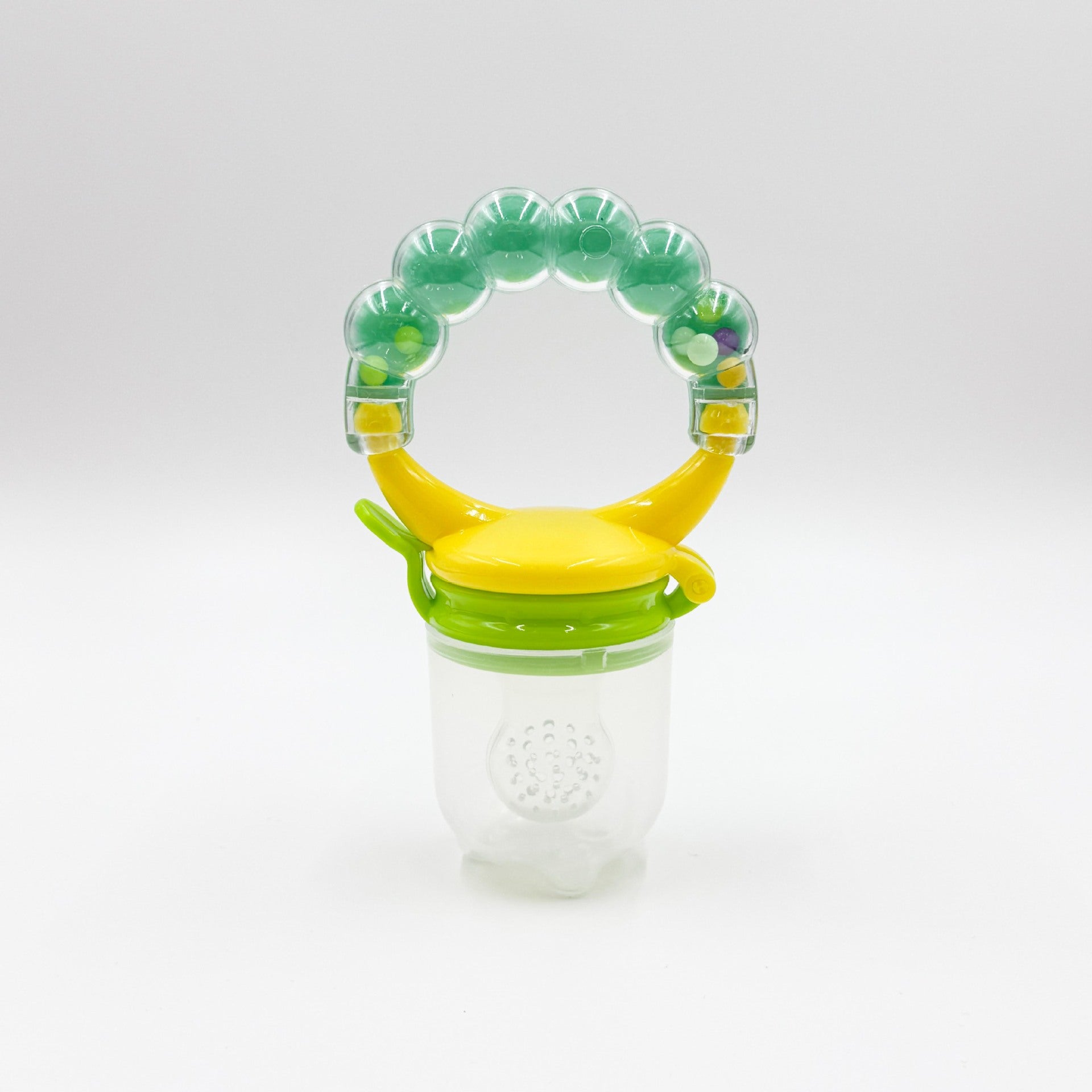Bite Bite Le Baby Fruit Food Supplement with Sound Toy Fruit and Vegetable Le Silicone Mesh Bag Pacifier Maternal and Infant Products