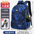 2026 new school backpack for middle and high school students - boys' and girls' large capacity, lightweight, ergonomic backpack