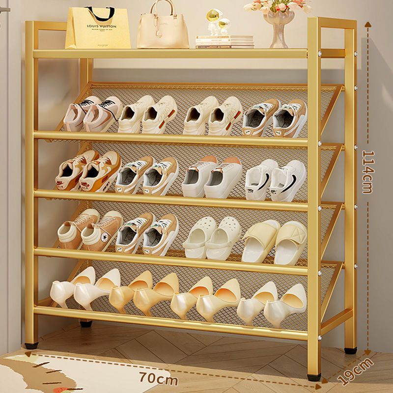 Ultra-slim multi-tier rotating shoe rack: the must-have storage solution for entryways and dorms. simple, modern design