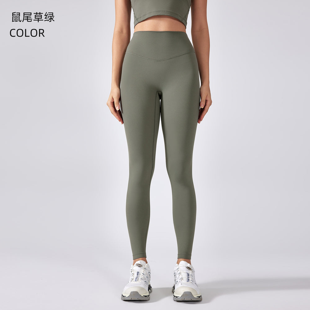 New yoga pants - no camel toe, high-waisted, women's tight-fit activewear, naked feel shaping leggings daw203