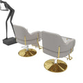 Professional salon chair - barber chair - hairdressing chair - adjustable height & swivel - high-end perm & dye chair - barber chair