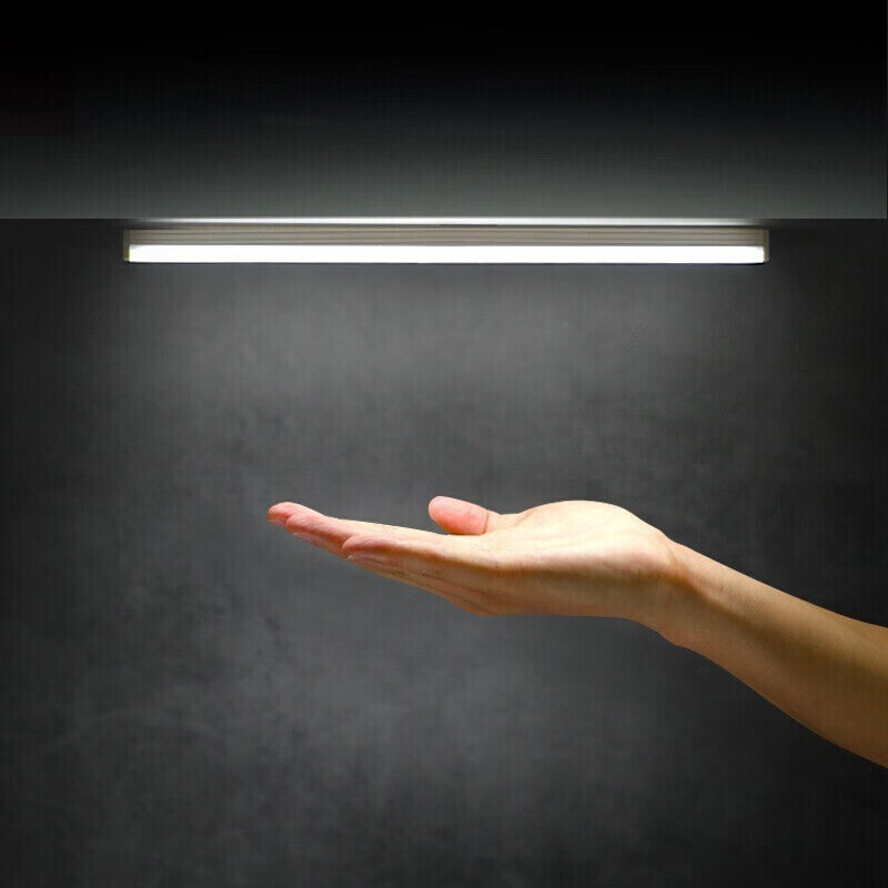 Clearance: rechargeable night light - wireless motion sensor light strip with human body induction, ideal for hallways, cabinets, bedside tables, and bedroom wall mounting