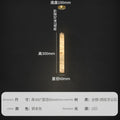 Milky white style spanish marble chinoiserie background wall restaurant decoration guest room bedside cross-border full spectrum full copper chandelier