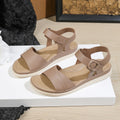New arrival one-strap shoes thick sole sandals women's shoes flatsnon-slipoutwear ladieswear sandals summer not tired feet