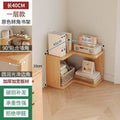 Rotating bookshelf, large capacity home storage rack, living room bookshelf, floor-standing storage rack, wall-mounted student bookcase, wooden bookshelf