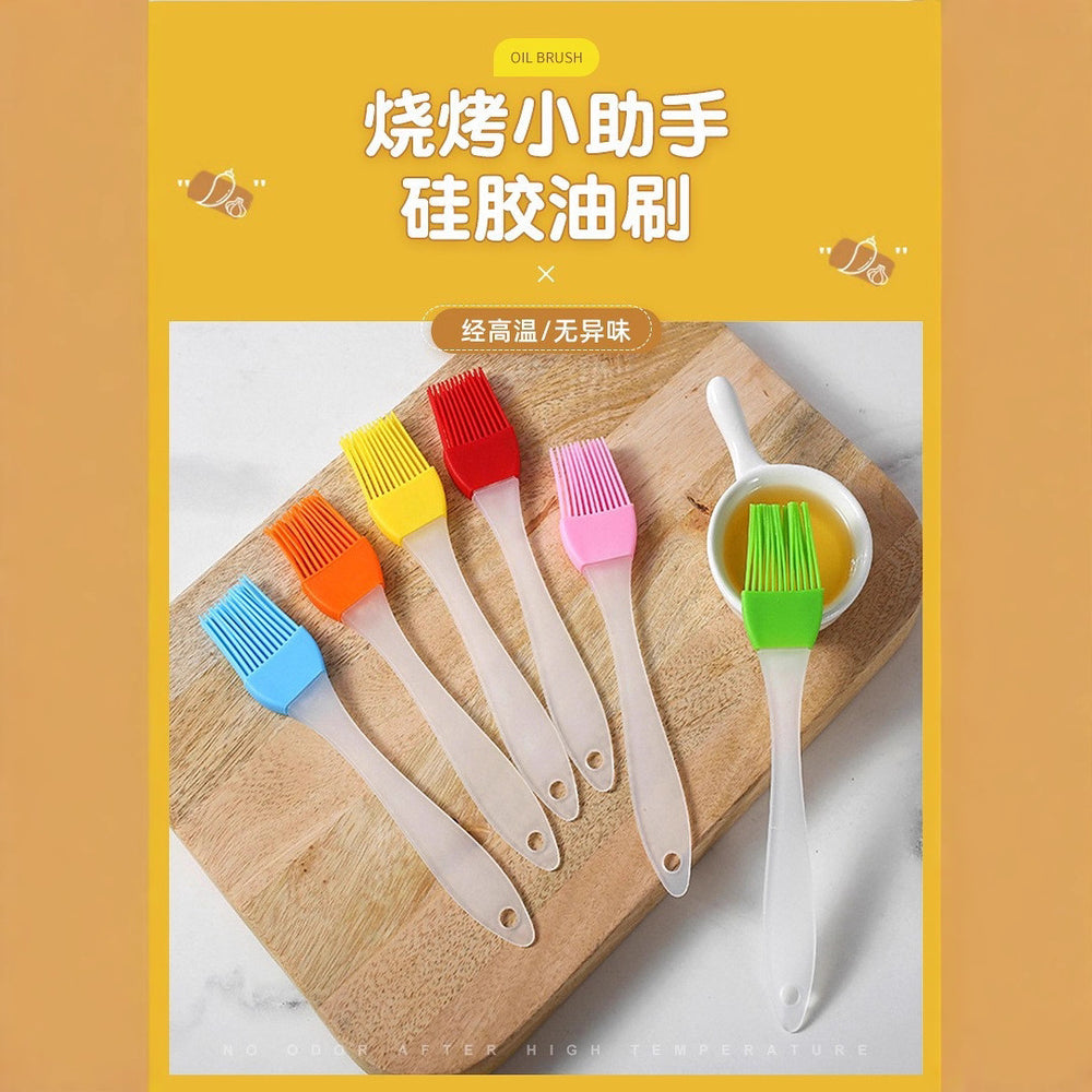 Zibo bbq grill manufacturer - in stock: small, detachable silicone oil brush - bbq brush, cake basting brush, silicone brush