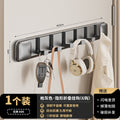 Suction cup door rear hook sticky hook hanger punch-free strong load-bearing wall hanging adhesive hook entrance door storage rack