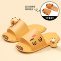 Foldable travel cartoon slippers - women's portable, non-slip disposable slippers for travel, business trips, hotels, and bathing