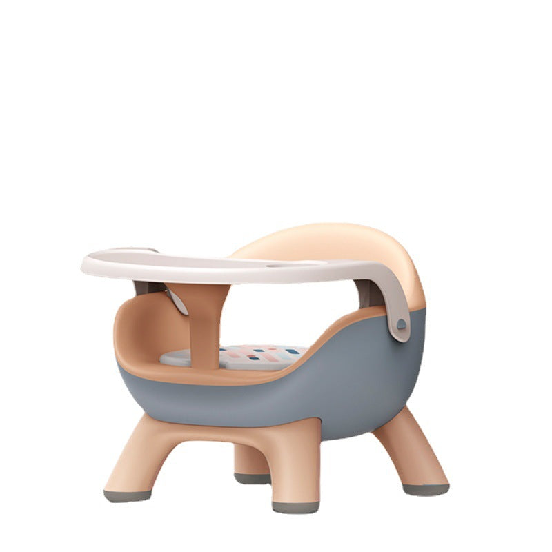 Baby dining chair, baby chair, backrest seat, for home small bench, low chair, dining table chair, kids stool