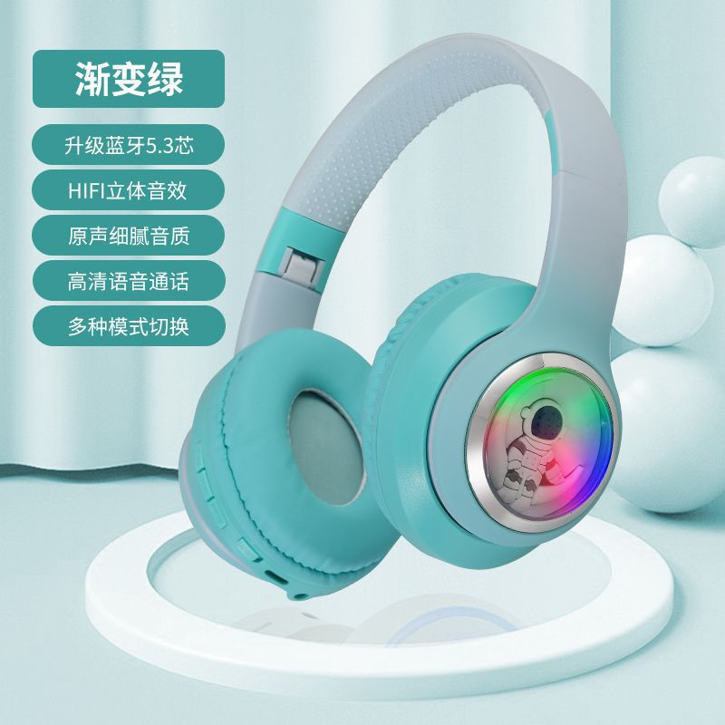 Bluetooth over-ear noise cancelling headphones - wireless headset for women, stylish design, high-quality audio, trendy fashion