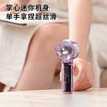 new transparent handheld fan - outdoor usb rechargeable high-velocity portable turbine mini fan - wholesale