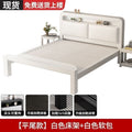 Iron frame bed double bed for home1.5 iron bed reinforced thickened1.8 economical kids single bed iron bed bedroom