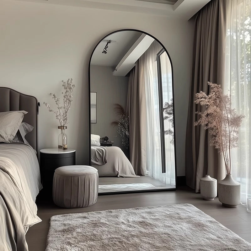 Luxury & high-end full-length mirror - freestanding, wall-mounted, perfect for home, bedroom, or trendy fashion boutiques. ideal for try-ons and styling