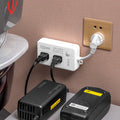 Smart power strip electric vehicle anti-overcharge automatic power off multifunctional socket electric vehicle charging protector power strip