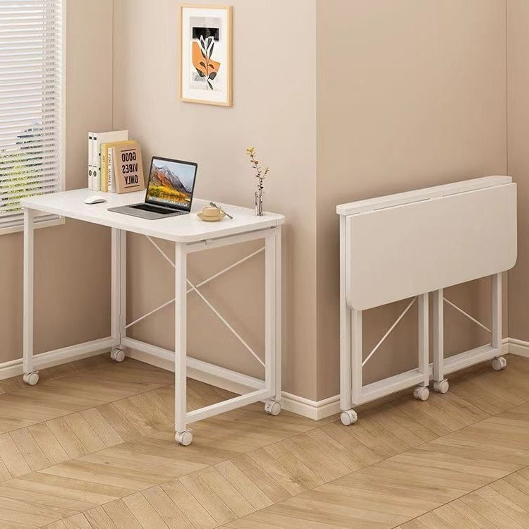 Lazy table office desk foldable movable bedside table computer desk foldable table multifunctional desk paint