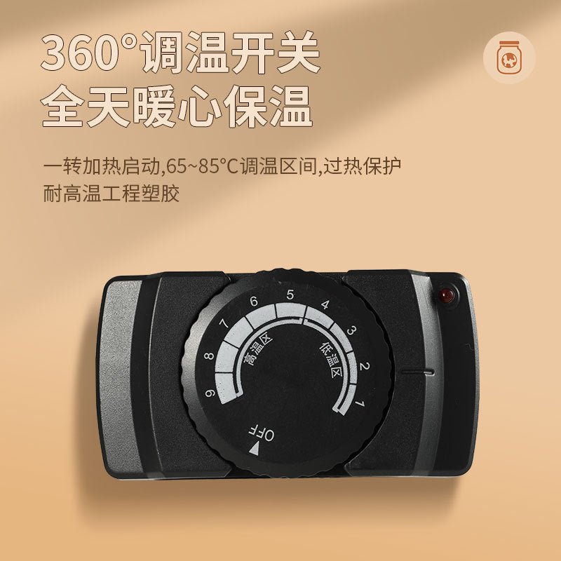 Milk tripod, hotel restaurant Ceramic milk tripod Shabili base Heating stainless steel hot and cold tripod, juice tripod