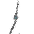 Ashinuo irregular dial chain hollow design high-end women's quartz watch wholesale live stream quartz watch