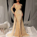 cross-border fashion: elegant and chic long lace evening gown for women's proms and parties (us/europe)