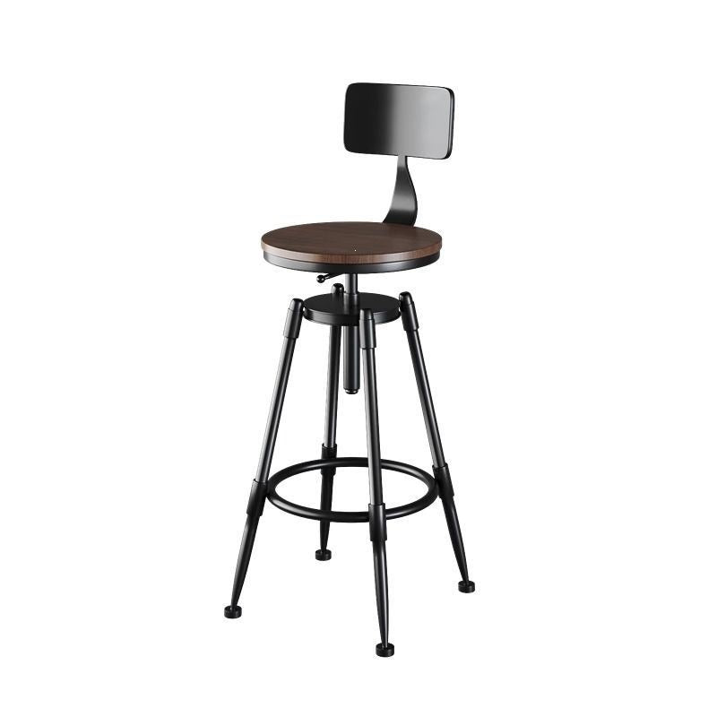 Iron bar chair table combination creative high stool one table two chairs restaurant casual back chair bar table no