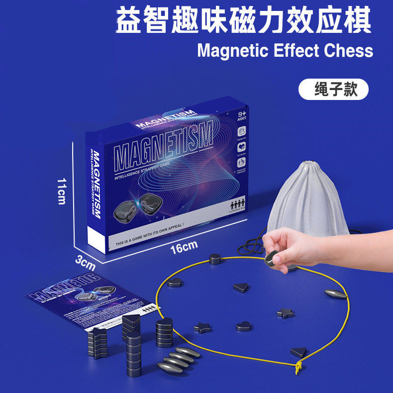 children's casual game magnetic effect chess interactive board game logical thinking magnet children's two-player chess toy