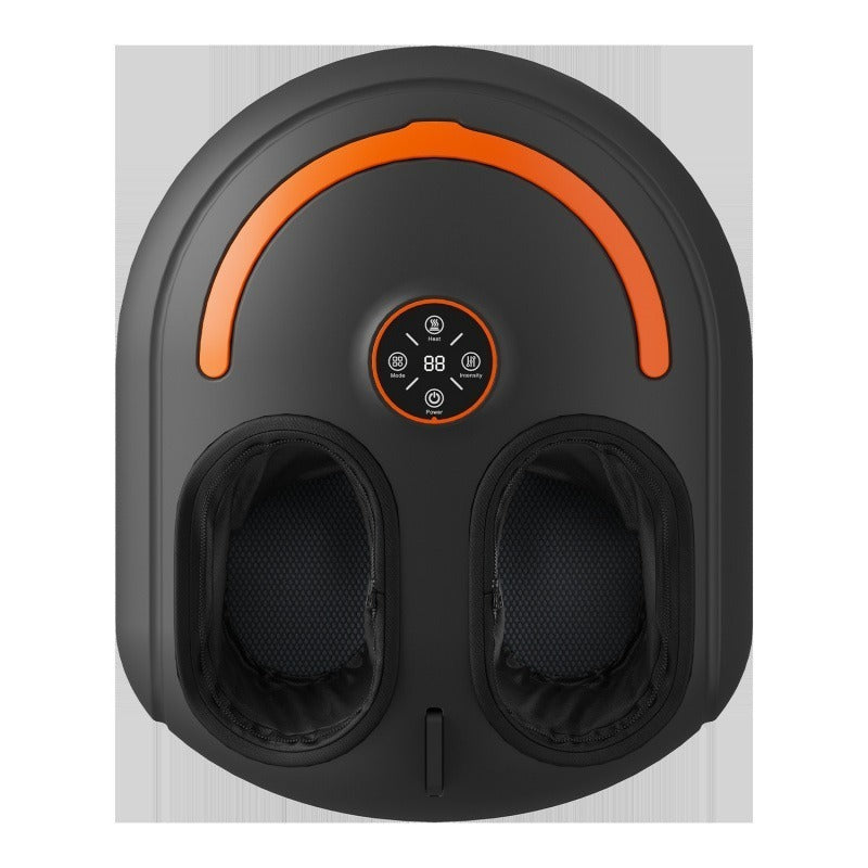 massage foot massage machine english remote control large size multi-function air bag kneading hot compress foot bottom foot massager