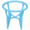 Beauty egg holder plastic shelf gourd puff four-corner drying rack blue makeup egg storage box