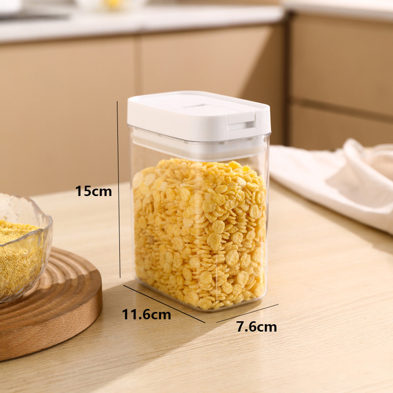 Noodle storage box, food-grade grains, sealed canned pasta box, noodle tube, bean storage tank