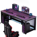 Computer desk desktop computer double desk simple for home bedroom study table rectangular workbench desk no