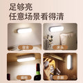 Magnetic clip-on desk lamp - cool led night light, eye protection, perfect for college students, study desk, rechargeable, dorm room, bedroom, bedside reading light